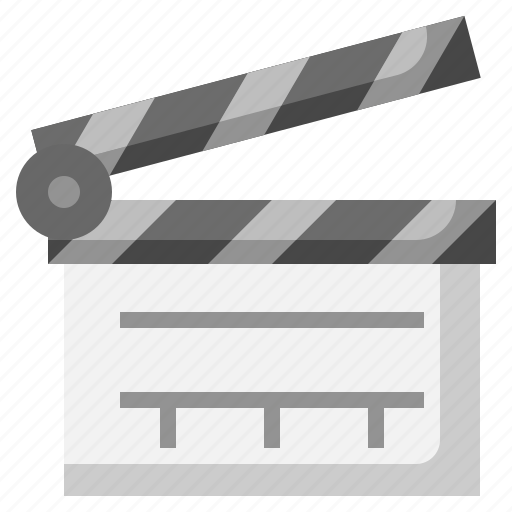 Clapperboard, film, cinema, clapper, clapboard icon - Download on Iconfinder