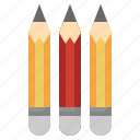 pencil, crayon, education