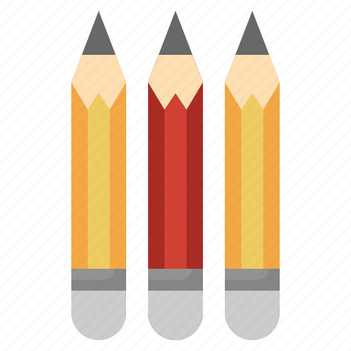 Pencil, crayon, education icon - Download on Iconfinder