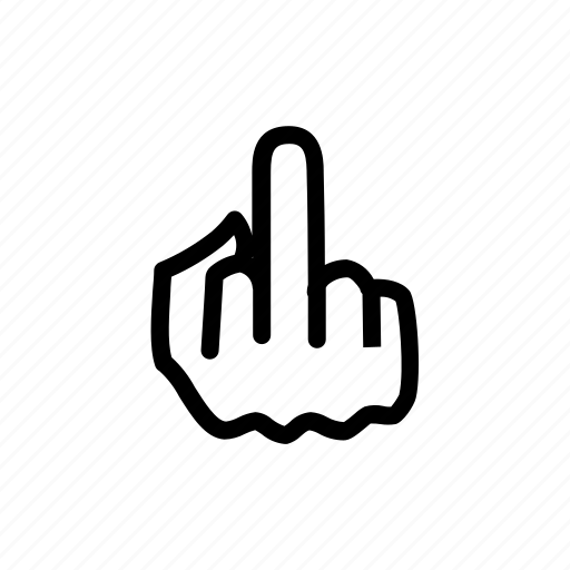 Finger, fuck you, hand icon - Download on Iconfinder