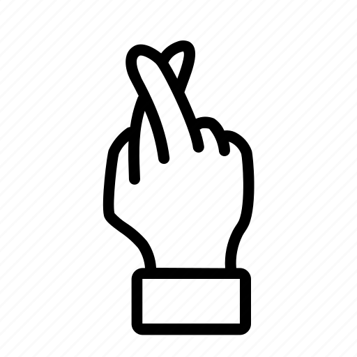 Finger, finger cross, hand, lie icon - Download on Iconfinder