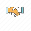agreement, business, deal, hand, handshake, partnership, shake