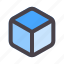 blockchain, cube, geometry, block, nft 