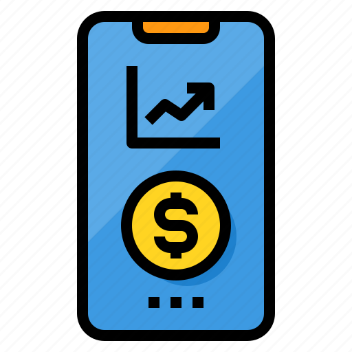 Finance, fintech, mobile, money, technology, trading icon - Download on Iconfinder