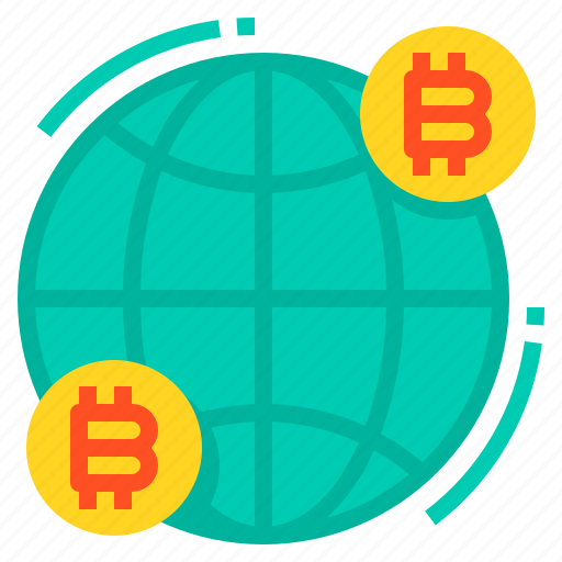 Bitcoins, finance, fintech, money, technology, world icon - Download on Iconfinder