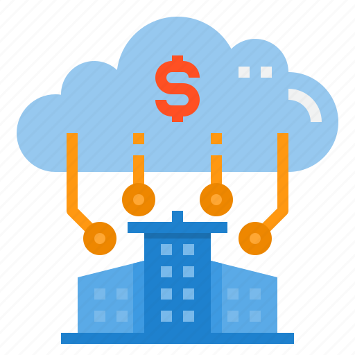 Cloud, estate, finance, fintech, money, real, technology icon - Download on Iconfinder