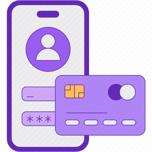 Mobile, card, account, payment, phone, device, cashless icon - Download on Iconfinder