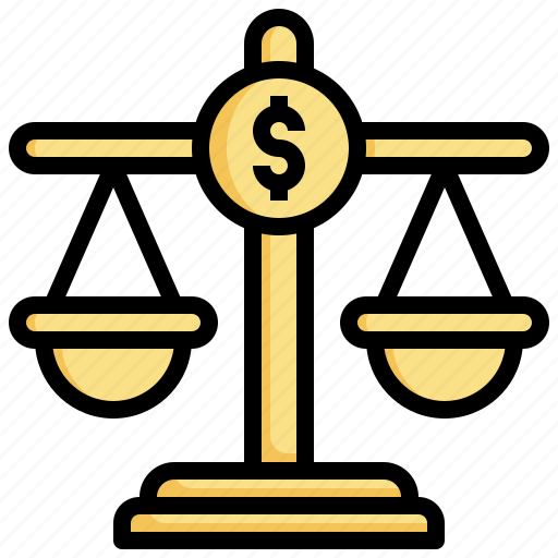 Balance, scale, money, finance, dollar icon - Download on Iconfinder