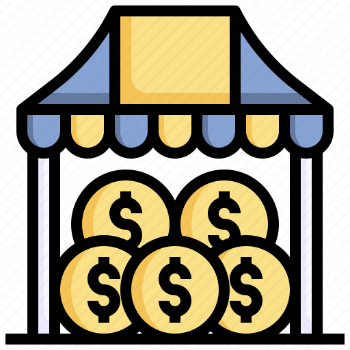 Market, banking, groceries, shop, finance icon - Download on Iconfinder