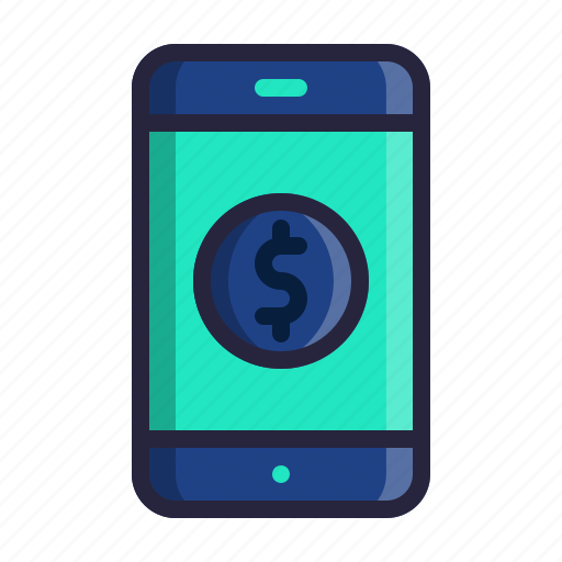 Financial, fintech, handphone, solutions, technology icon - Download on Iconfinder