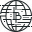bitcoin, blockchain, economic, future, global, money, world 