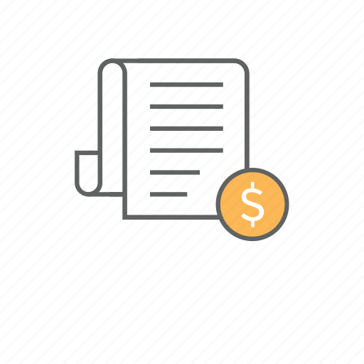 Bill, document, file, financial, report, tax, fees icon - Download on Iconfinder