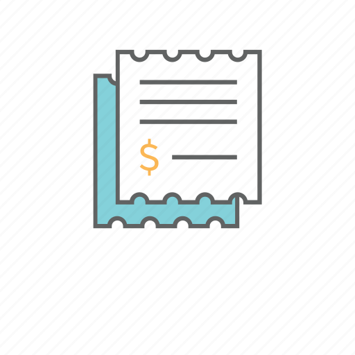 Bills, cheque, credit, document, file, invoice, fees icon - Download on Iconfinder