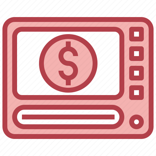 Atm, machine, cash, money icon - Download on Iconfinder