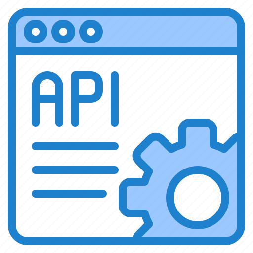 Api, development, programming, application, gear icon - Download on Iconfinder