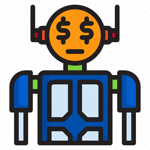 Financial, robo, agent, property, robot icon - Download on Iconfinder