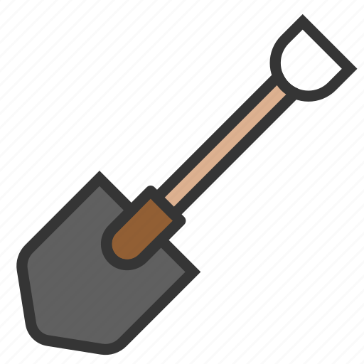 Dig, firefighter, shovel, tool, work icon - Download on Iconfinder