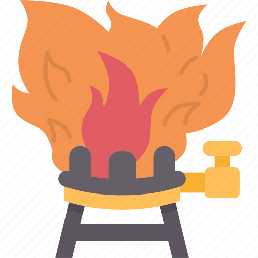 Fire, explosion, kitchenware, dangerous, cooking icon - Download on Iconfinder
