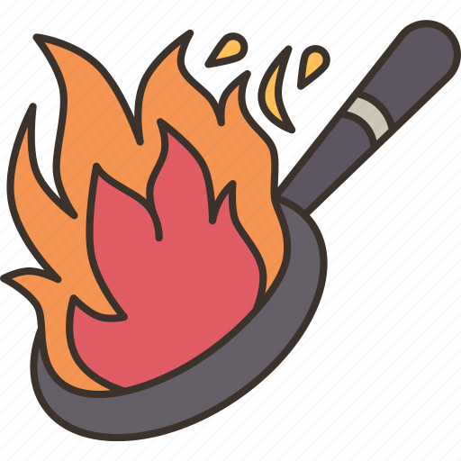 Burn, pan, cooking, kitchenware, damaged icon - Download on Iconfinder