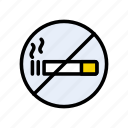 cigarette, notallowed, restricted, sign, stop