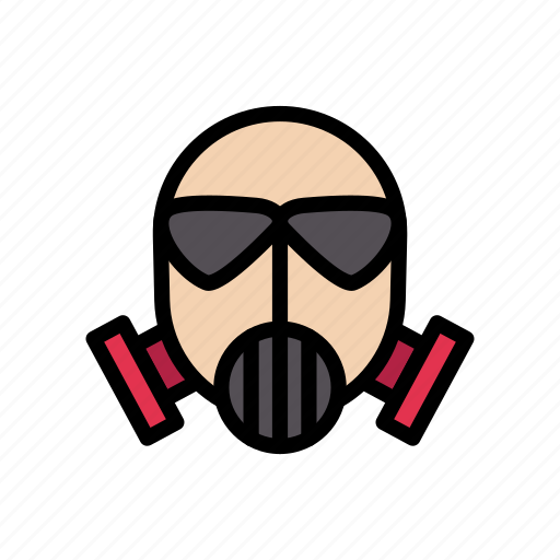Fire, mask, oxygen, protection, safety icon - Download on Iconfinder