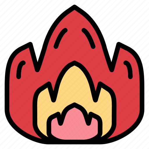 Burning, danger, fire, flame icon - Download on Iconfinder