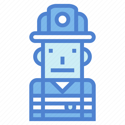 Firefighter, fireman, job, security icon - Download on Iconfinder