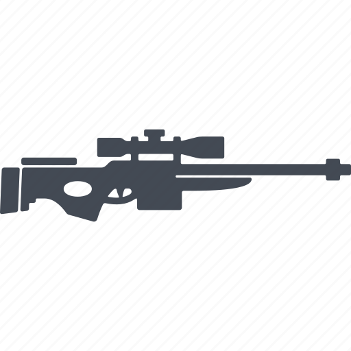 Fire weapon, weapon, aim, optics, sniper weapon icon - Download on Iconfinder