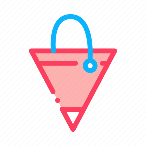 Bucket, firefighter, form, triangle icon - Download on Iconfinder