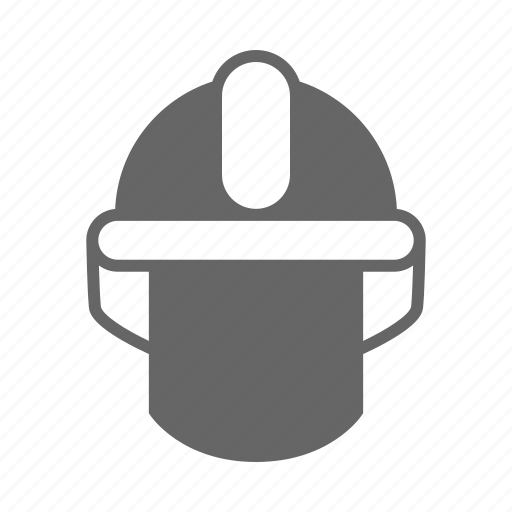 Burn, fighter, fire, fireman, hat, helm, job icon - Download on Iconfinder