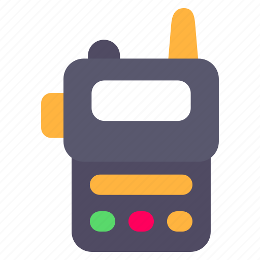 Walkie, talkie, frequency, electronic, conversation icon - Download on Iconfinder
