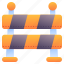 barrier, caution, obstacle, road, block, no, entry, sign 