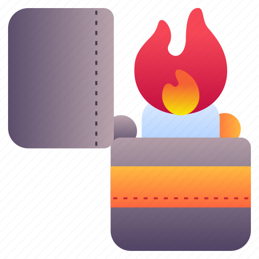 Lighter, fire, burn, flame icon - Download on Iconfinder