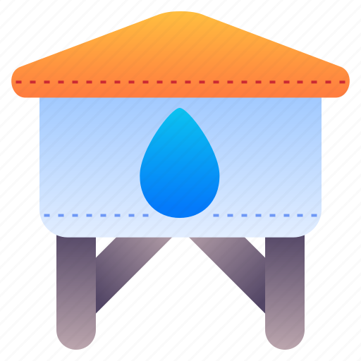 Water, tower, deposit, tank icon - Download on Iconfinder