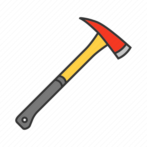 Ax, axe, emergency, firefighter, handaxe, hatchet, tool icon - Download on Iconfinder