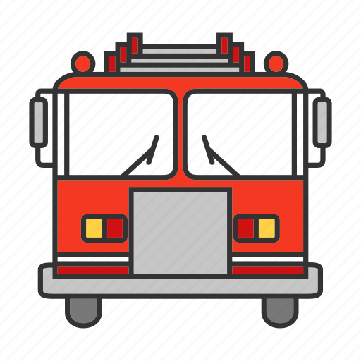 Emergency, fire, firefighting, fireman, firetruck, truck, vehicle icon - Download on Iconfinder