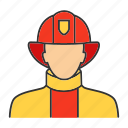 fire, firefighter, firefighting, fireman, occupation, profession, job