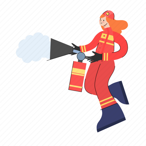 Firefighting, burn, fire, flame icon - Download on Iconfinder