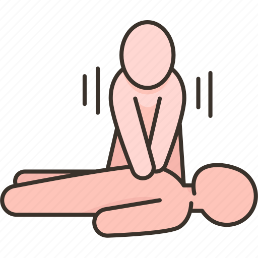 Cpr, compression, life, saving, emergency icon - Download on Iconfinder