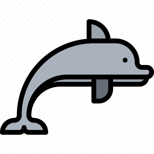 Dolphin, sea, ocean, nature icon - Download on Iconfinder