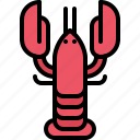 lobster, sea, ocean, nature