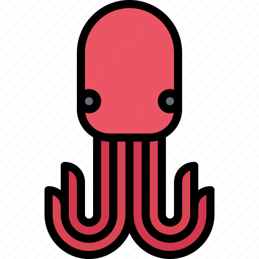 Octopus, sea, ocean, nature icon - Download on Iconfinder