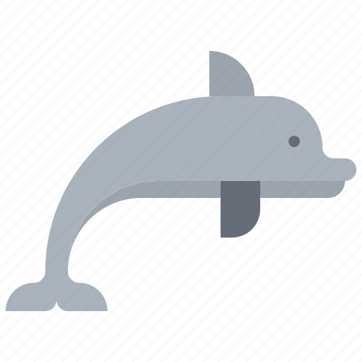 Dolphin, sea, ocean, nature icon - Download on Iconfinder
