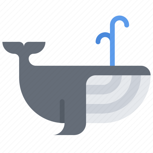 Whale, sea, ocean, nature icon - Download on Iconfinder