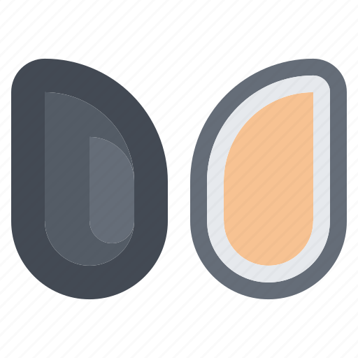 Mussel, sea, ocean, nature icon - Download on Iconfinder