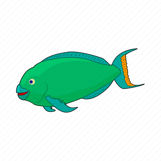 Animal, cartoon, fish, jaws, marine, nature, sea icon - Download on Iconfinder