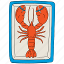 plastic container, lobster, food, seafood, fishery, seafood shop, fish market