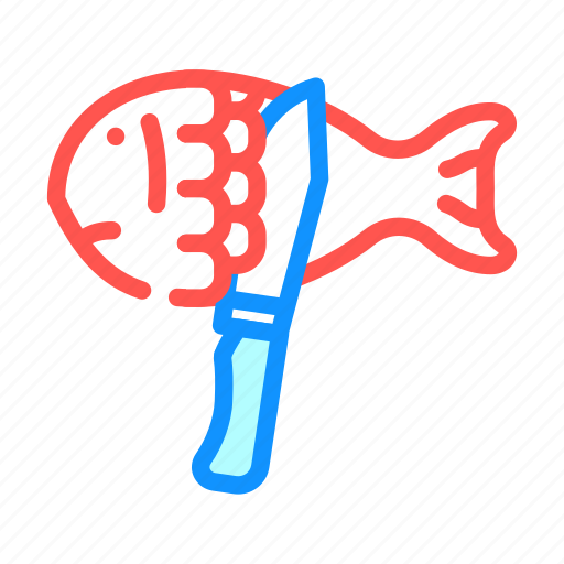 Cleaning, fish, market, product, sea, showcase icon - Download on Iconfinder