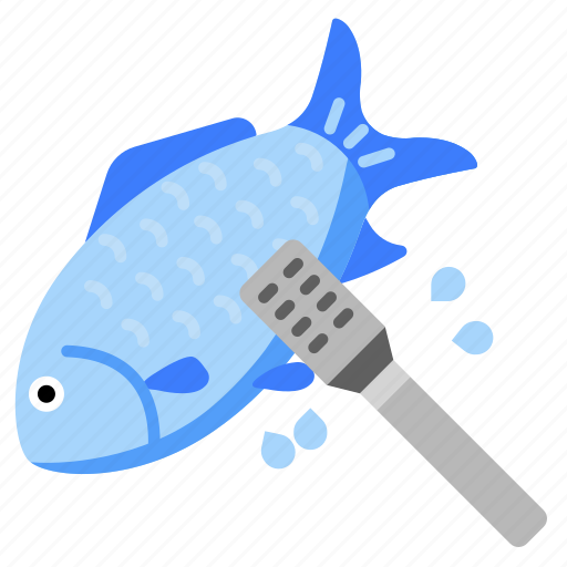 Fishscale, scaly, scale, knife, scraper, fish, cleaning icon - Download on Iconfinder