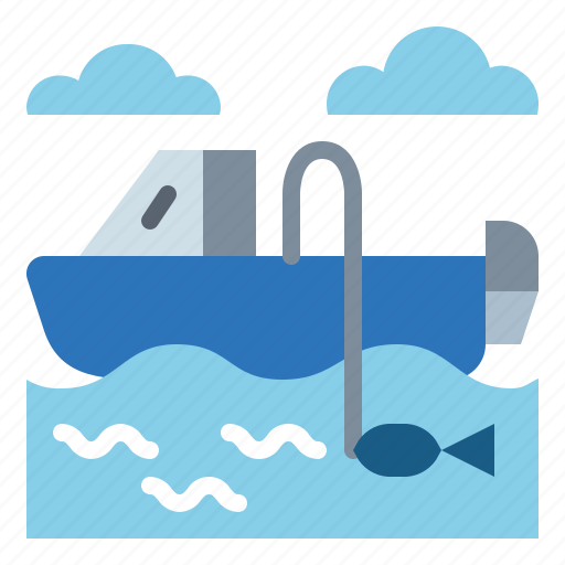 Boat, fishing, transportation icon - Download on Iconfinder